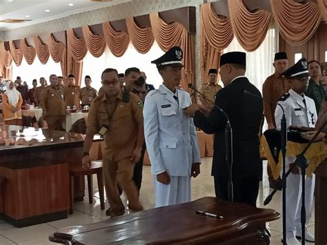 Pj Bupati Tebo H Aspan St Resmi Lantik Kepala Desa Ini Nama Dan