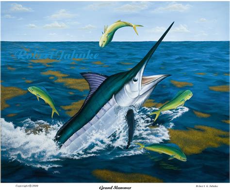 Mahi Mahi Painting