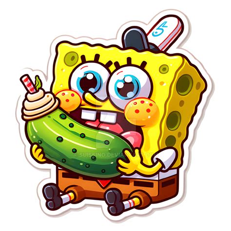 Spongebob Pickle Feast By Suissino On Deviantart