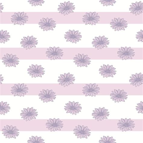 Cute Pastel Floral Seamless Repeat Pattern Vector Art At Vecteezy