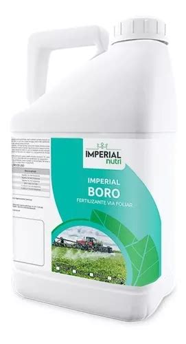 Adubo Foliar Fertilizante Boro 10 5 Litros Imperial Nutri