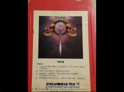 Toto Debut 8 Track Tape Repair YouTube