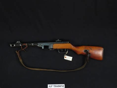 Soviet Pistolet Pulemyot Shpagina Model Ppsh 41 Submachinegun