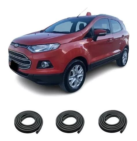 Burletes Para Ford Ecosport Kit Puertas Traseras Baul