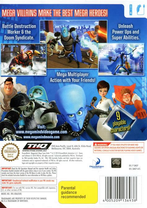 Megamind Mega Team Unite Images Launchbox Games Database