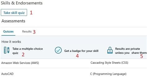 LinkedIns New Skill Quiz Assessment Test Expertise Verification
