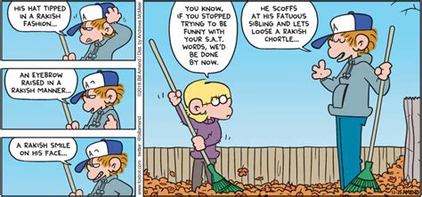 Rakish Yardwork FoxTrot Comics By Bill Amend