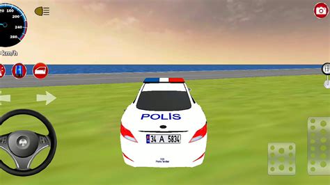 Ger Ek Polis Arabas Oyunu D Real Police Car Driving Vurmal Araba