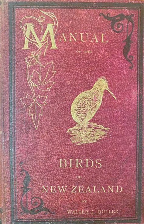 Manual of the Birds of New Zealand by BULLER, Walter Lowry: Very Good ...