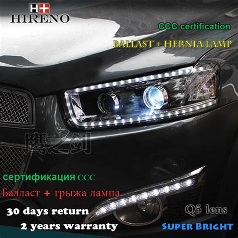 Hireno Headlamp For Chevrolet Captiva Headlight Assembly Led