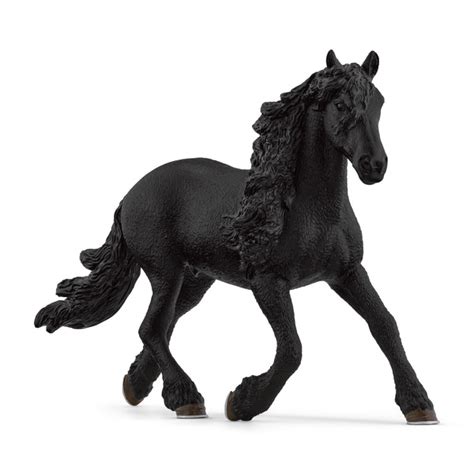 Figurine étalon frison 15 5 cm Schleich King Jouet Figurines Schleich