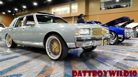 Ls Box Chevy On Gold Spokes Youtube