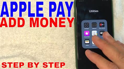 How To Add Money To Apple Pay Cash Youtube