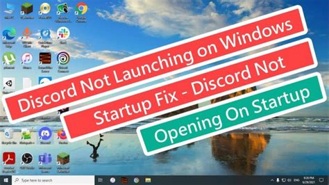 Soluci N Para Discord Que No Se Inicia Al Arrancar Windows Mundowin