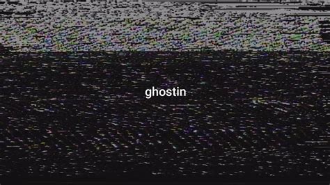 Ariana Grande Ghostin Lyric Video Youtube