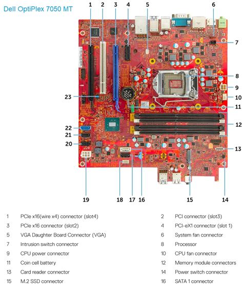 Dell Tower Motherboard Schematic Diagram Repair Dell Optiplex