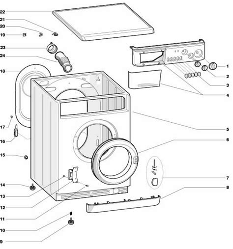 Splendide Washerdryer 210 Xc Combo Parts Break Down