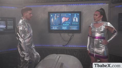 Tranny Babe Astronaut Ass Fucked In The Spaceship FAPCAT