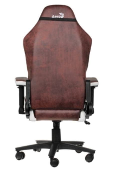 Խաղային աթոռ Aerocool, Crown AeroSuede Burgundy Red – Armchair Office