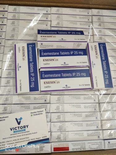 Exesin EXEMESTANE 25mg tablet, Packaging Size: 10 Tablets at Rs 500 ...