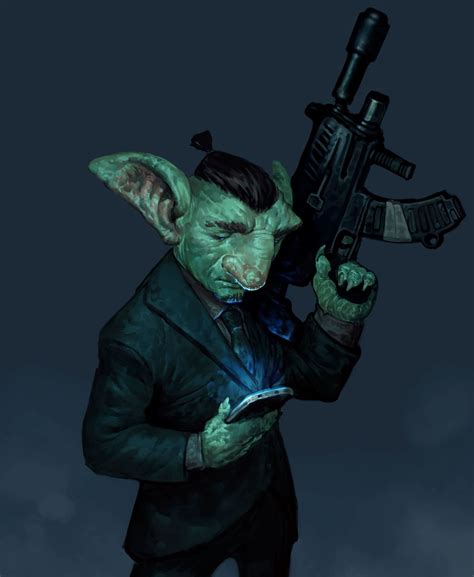 Goblin Inspired By John Wick Nicolas Acuna On Artstation At Https