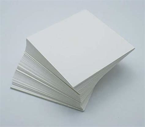 Biodegradable Wood Pulp White Plain A4 Size Art Paper Sheet For Writing