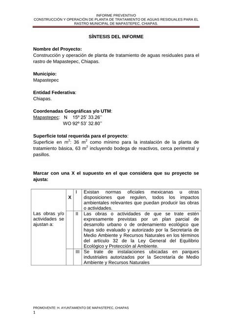 Pdf SÍntesis Del Informe Marnat Gob Mx