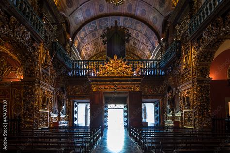 Rio De Janeiro Brazil June Inner View Of Igreja Nossa Senhora