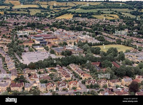 Hot Air Balloon Ride Over Bath Stock Photo Alamy