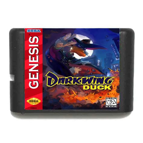 Darkwing Duck 16 bit SEGA MD Game Card For Sega Mega Drive For Genesis ...