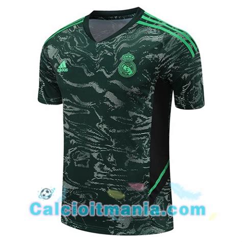 Maglia Allenamento Real Madrid Verde 2023 2024 29 00