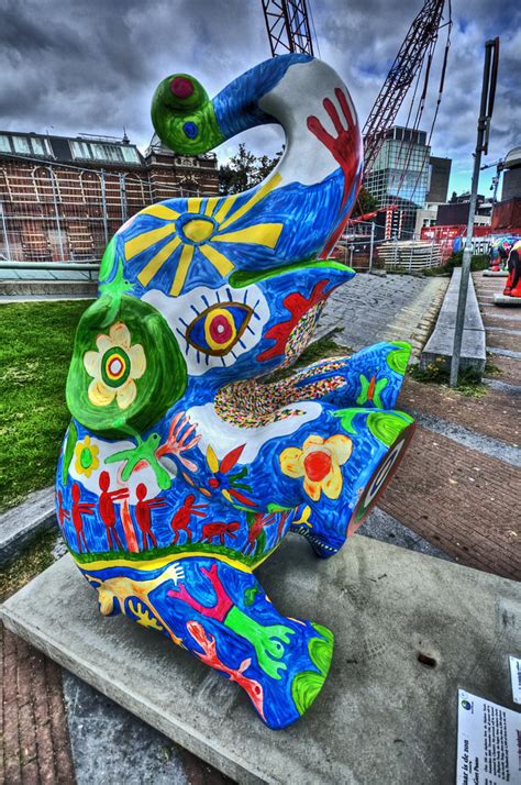 Amsterdam Elephant Parade Museumplein Daar Is De Zon Flickr