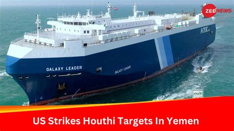 Us Strikes Houthi Targets In Yemen After Missile Attack On Vessels In