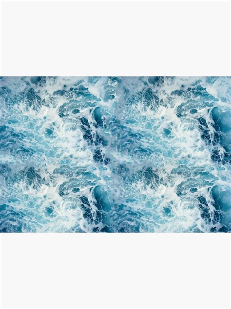 Blue Ocean Waves Sticker For Sale By VCSL Redbubble