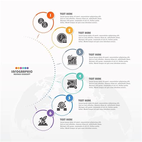 Mod Le D Infographie De Cercle De Base Avec Tapes Processus Ou