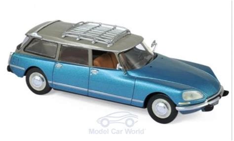 Modellino In Miniatura Citroen DS 1 43 Norev 23 Break Metallico Blu