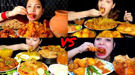 Asmr Eating Spicy Chicken Curry Khichdi Biriyani Foodie Jd Vs Happy Food With Tina Foodie