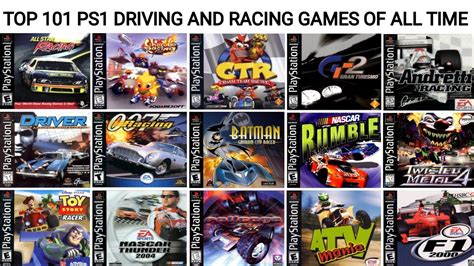 Top 101 Game PS1 Driving Dan Racing Terbaik Sepanjang Masa Game PS1