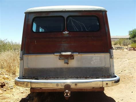 1959 Willys 4x4 Wagon Pto Winch 4 Wheel Drive Jeep Arizona Rock Crawler Station Classic Willys