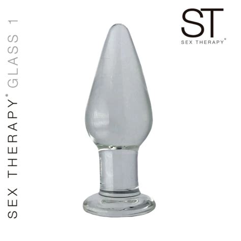 Plug Anal De Vidrio Glass 1 Sex Therapy Seisnueve