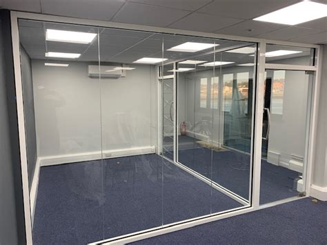 Southern Glass Services Office Partition Sliding Glass Doors