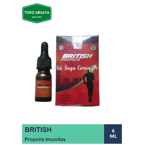 Jual British Propolis Ml Untuk Immunitas Shopee Indonesia