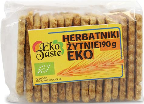 Herbatniki Wega Skie Ytnie Bio G Eko Taste Tast Sklep