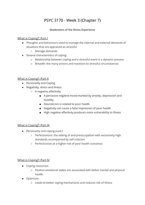 PSYC 3170 Week 3 Chapter 7 PSYC 3170 Week 3 Chapter 7