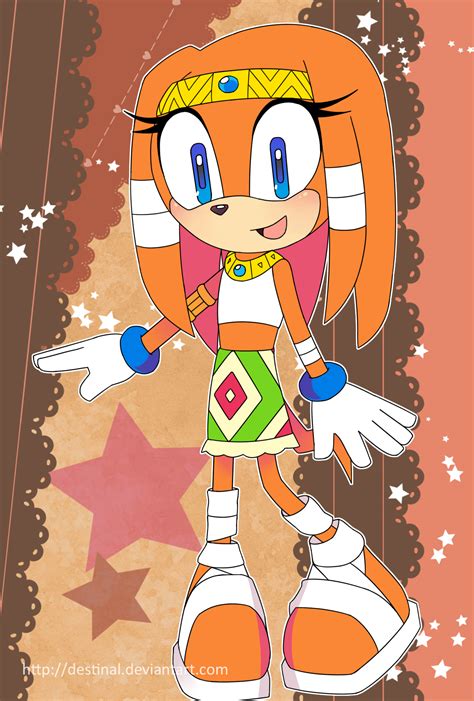 Sonic Postcard Tikal By Crystal Ribbon On Deviantart