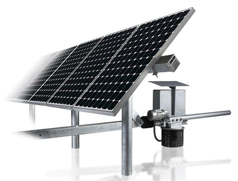 Single Axis Solar Tracker T0 TRACKER 250 KW Sunpower For