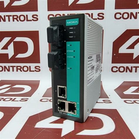 EDS 405A SS SC Moxa Ethernet Switch 3 X Ports