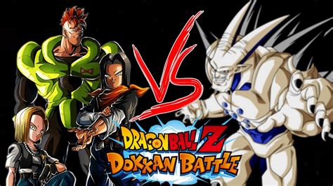 Androids Team Vs Omega Shenron Dragon Ball Z Dokkan Battle Youtube