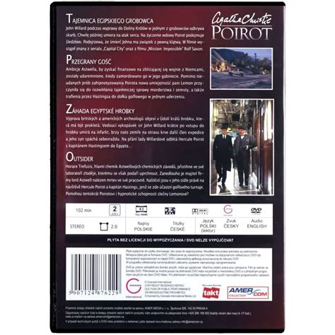 Poirot Tajemnica Egipskiego Grobowca Przegrany Go Dvd Emag Ro