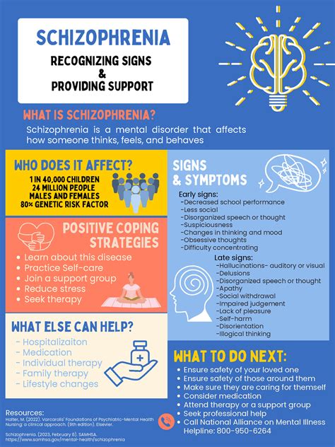 NSG 322 Schizophrenia Infographic Learn About This Disease Practice